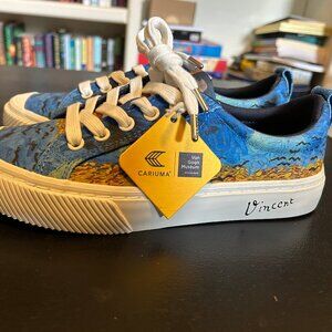 Cariuma OCA Low Canvas Sneaker Vincent Van Gogh Collaboration